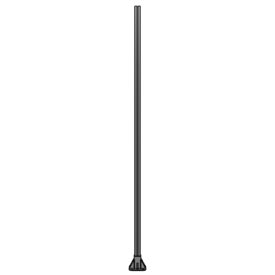 VERTICAL POST-4 SIDED FOOT, YELLOW INSERT, NO END CAP 45 MM X 45 MM X 2135 MM TALL, FULLY ASSEMBLED