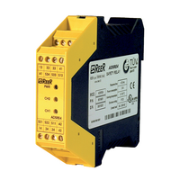 REER SAFETY INTERFACE, E-STOPS/SAFETY SWITCHES, A/M RESTART, CAT 4(3 NO + 1 NC CONTACTS)(AD SRE4)