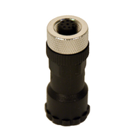 REER FEMALE M12 5-POLE STRAIGHT CONNECTOR, PG11 CABLE GLAND(CDM9)