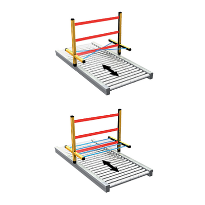 REER ACCESS CONTROL, MUTING, A/M RESET, EDM, L-LOGIC, TRX, HIGH SPEED, CAT 4, 1280MM LENGTH(MT 2B)