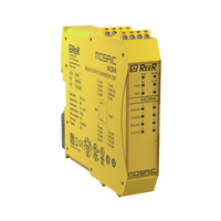 REER RELAY EXPANSION, 4 SAFETY RELAY OUTPUTS, CONFIGURABLE OUTPUTS, CLAMP TERMINAL BLOCKS(MOR4C)