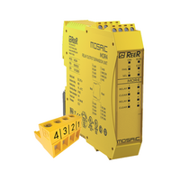 1100042 REER RELAY EXPANSION UNIT, 4 SAFETY RELAY OUTPUTS, CONFIGURABLE OUTPUTS, SCREW TERMINAL BLOCKS(MOR4)