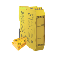 1100040 REER SAFETY RELAY EXPANSION UNIT, 2 SAFETY RELAYS (2 NO + 1 NC CONTACTS), SCREW TERMINAL BLOCKS(MR2)