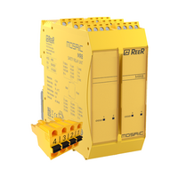 REER SAFETY RELAY EXPANSION, 8 SAFETY RELAYS (8 NO + 4 NC CONTACTS), CLAMP TERMINAL BLOCKS(MR8C)