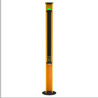 1200702 REER FLOOR MOUNTING COLUMN, SAFEGATE SAFETY LIGHT CURTAINS, 4 BEAMS, HEIGHT 145MM(FMC-SGB4)