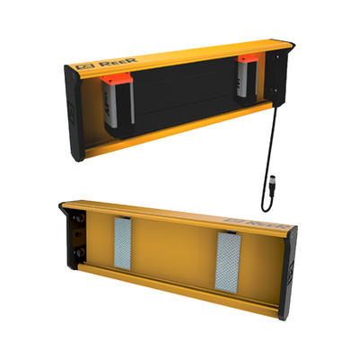 REER MUTING BRACKETS, 2 MTRX SENSORS, L-LOGIC, CROSSED OR PARALLEL BEAMS, L:450MM(MZ L2XP TRX)