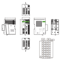 LOGIC X1-408N311 ELCO PROG LOGIC CONT X1 SERIES, RJ45 ETHERNET, SUPPORT MODBUSTCP, OPCUA, SOCKET COM, ETHERCAT MASTER, RS-232+RS-485, 8DI (4HDI)+8DO(4HDO) (NPN)