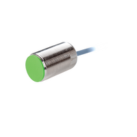 ELCO S.S. THREADED CYLINDRICAL INDUCTIVE SENSOR M30, SWITCHING DISTANCE 15 MM, FLUSH, IP68, -40 TO 85 DEG C, NPN NC, CABLE PUR 2 M