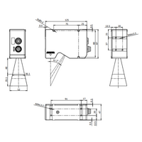 LVM2430 ELCO 3D SENSOR LVM24 SERIES, INT CPU, UP TO 8 SENSORS W/ C800, RANGE 48 - 83.1MM, FOV 36.1 - 52MM, ENC TRIG/2DO/RS485, PROFINET/ModbusTCP