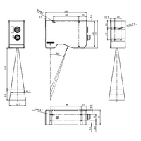 LVM2435 ELCO 3D SENSOR LVM24 SERIES, INT CPU, UP TO 8 SENSORS W/ C800, RANGE 132 - 165MM, FOV 41.2 - 51.7MM, ENC TRIG/2DO/RS485, PROFINET/ModbusTCP