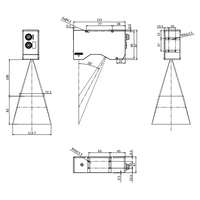 LVM2450 ELCO 3D SENSOR LVM24 SERIES, INT CPU, UP TO 8 SENSORS W/ C800, RANGE 108 - 191MM, FOV 72.2 - 113.7MM, ENC TRIG/2DO/RS485, PROFINET/ModbusTCP