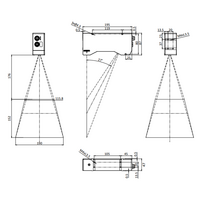 LVM2460 ELCO 3D SENSOR LVM24 SERIES, INT CPU, UP TO 8 SENSORS W/ C800, RANGE 176 - 328MM, FOV 115.8 - 190MM, ENC TRIG/2DO/RS485, PROFINET/ModbusTCP