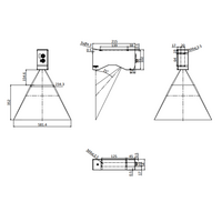 LVM2480 ELCO 3D SENSOR LVM24 SERIES, INT CPU, UP TO 8 SENSORS W/ C800, RANGE 154.6 - 506.6MM, FOV 234.3 - 581.4MM, ENC TRIG/2DO/RS485, PROFINET/ModbusTCP