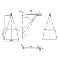 LVM2490 ELCO 3D SENSOR LVM24 SERIES, INT CPU, UP TO 8 SENSORS W/ C800, RANGE 473.7 - 791.2MM, FOV 257.4 - 480.7MM, ENC TRIG/2DO/RS485, PROFINET/ModbusTCP