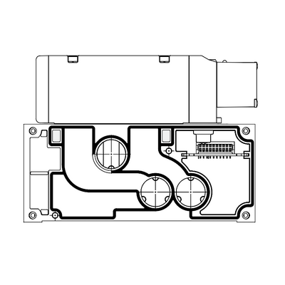 VALVE ON A MANIFOLD BLOCK - 2035 SERIES TPS