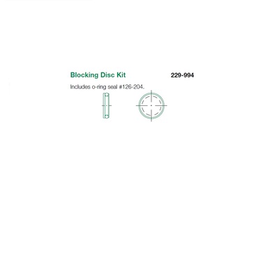 229-994 NUMATICS/AVENTICS BLOCKING DISC<BR>MK8 SERIES