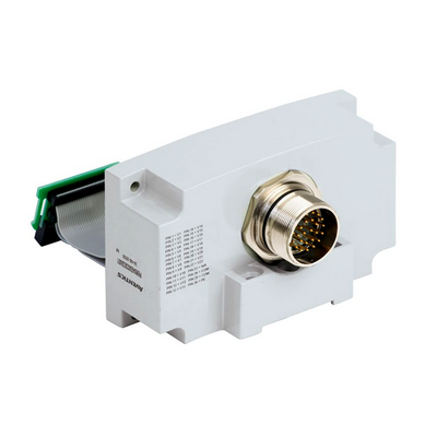NUMATICS/AVENTICS MANIFOLD PART&lt;BR&gt;501,502,503 SERIES 26 PIN ROUND CONNECTOR &amp; HOUSING W/DIN RAIL