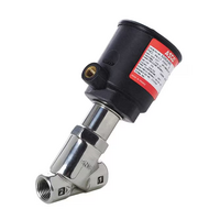 ASCO STAINLESS STEEL ANGLE VALVE 8290 SERIES ANGLED PISTON VALVE, SS BODY, 1" NPT, 15CV