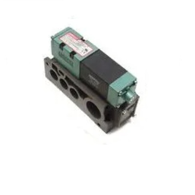 NUMATICS/AVENTICS SOL-PILOT VALVE/MANIFOLD<BR>MK 55 SERIES 4/2 SPR RTN 24VDC 3/8