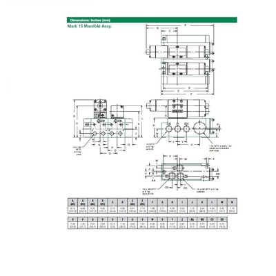 152SA425K000030 NUMATICS/AVENTICS SOLENOID VALVE/MANIFOLD<BR>MK15 SERIES 4/2 SPR RTN 120VAC 1/4" NPT, SC