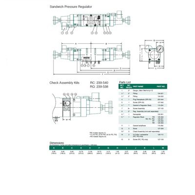 127-339 NUMATICS/AVENTICS VALVE PART<BR>MK55 SERIES REGULATOR STUD