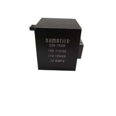 NUMATICS/AVENTICS SOLENOID<BR>MK8 SERIES 24VDC, DIN PLUG IN