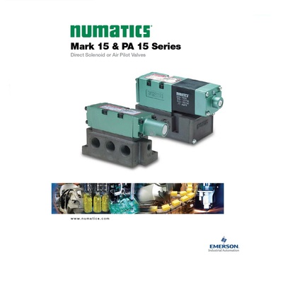 NUMATICS/AVENTICS AIR-PILOT VALVE/MANIFOLD&lt;BR&gt;MK15 SERIES 4/2 SPR RTN, HW, 1/4&quot; NPT