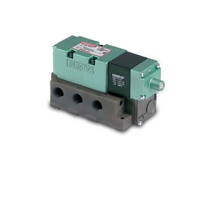 NUMATICS/AVENTICS SOLENOID VALVE/BASE&lt;BR&gt;MK55 SERIES 4/2 SPR RTN 120VAC 3/8&quot; NPT